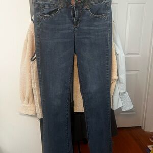 Wit & Wisdom Blue Straight Leg Jeans
